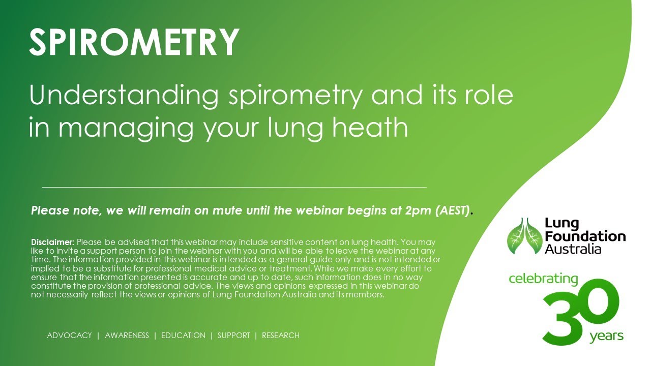 Live Well, Breathe Better: Understanding spirometry and its role in managing your lung health.