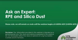 RPE and silica dust thumbnail