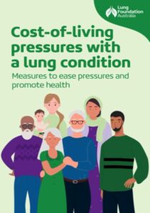 Cost-of-living pressures with a lung condition