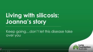 Living with silicosis - Joanna's story