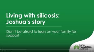 Living with silicosis - Joshua's story