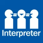 Interpreter-Symbol-with-text
