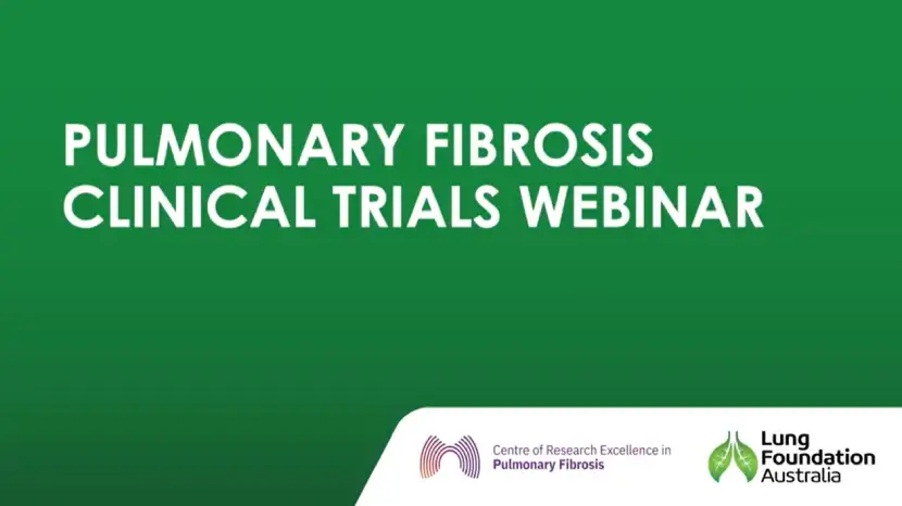 Resrouce_Webinar - Pulmonary Fibrosis Clinical Trials
